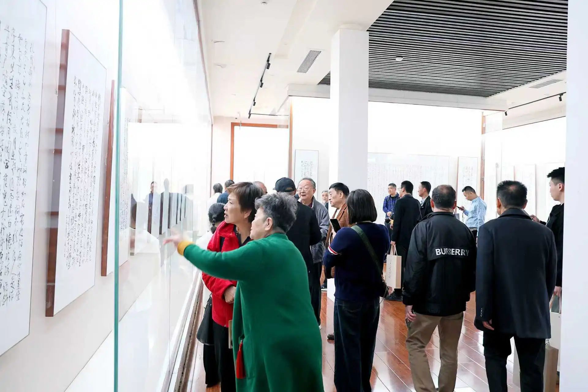 草堂墨韵——邓代昆书法展开幕