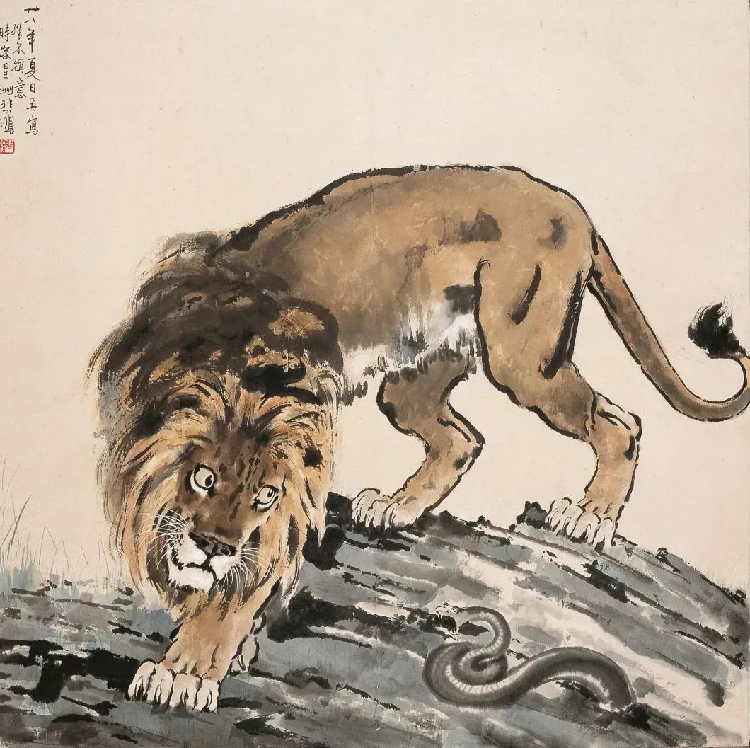 徐悲鸿诞辰一百三十周年纪念展在广东美术馆开展| 中国书画展赛网