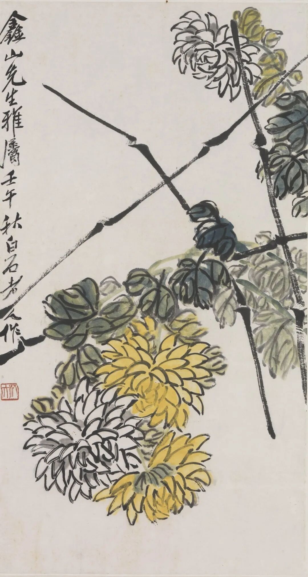 台北故宫藏齐白石山水花鸟作品| 中国书画展赛网